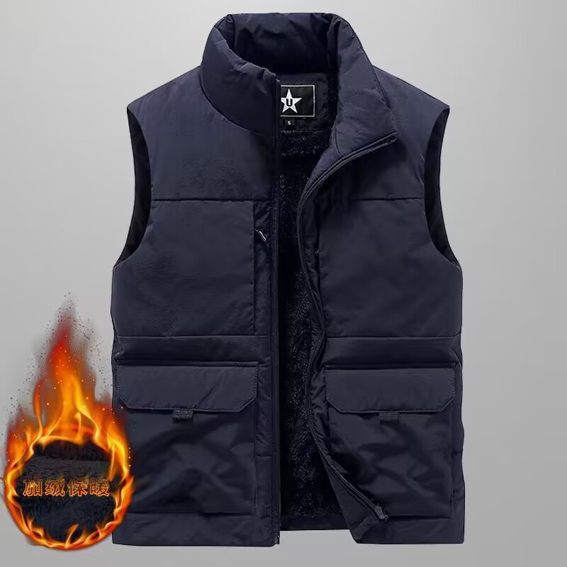 Winter Men's Cargo Hunting Ves - Outdoor Hunting Fleece 评论和价格