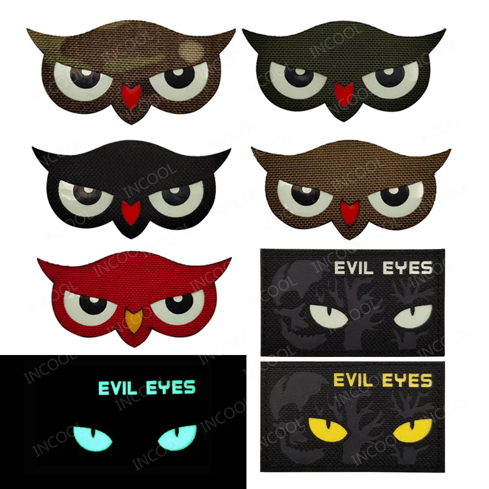 Cat Eyes Glow In Dark Patches  - Hunting Blind Fabric 评论和价格
