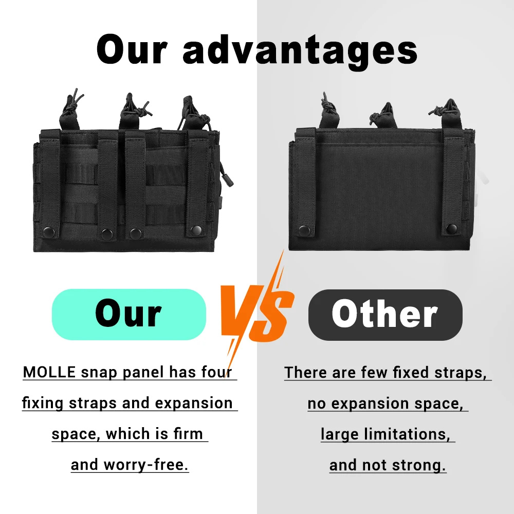 Molle Magazine Pouch Triple Ma - Hunting Outdoor Stores 评论和价格