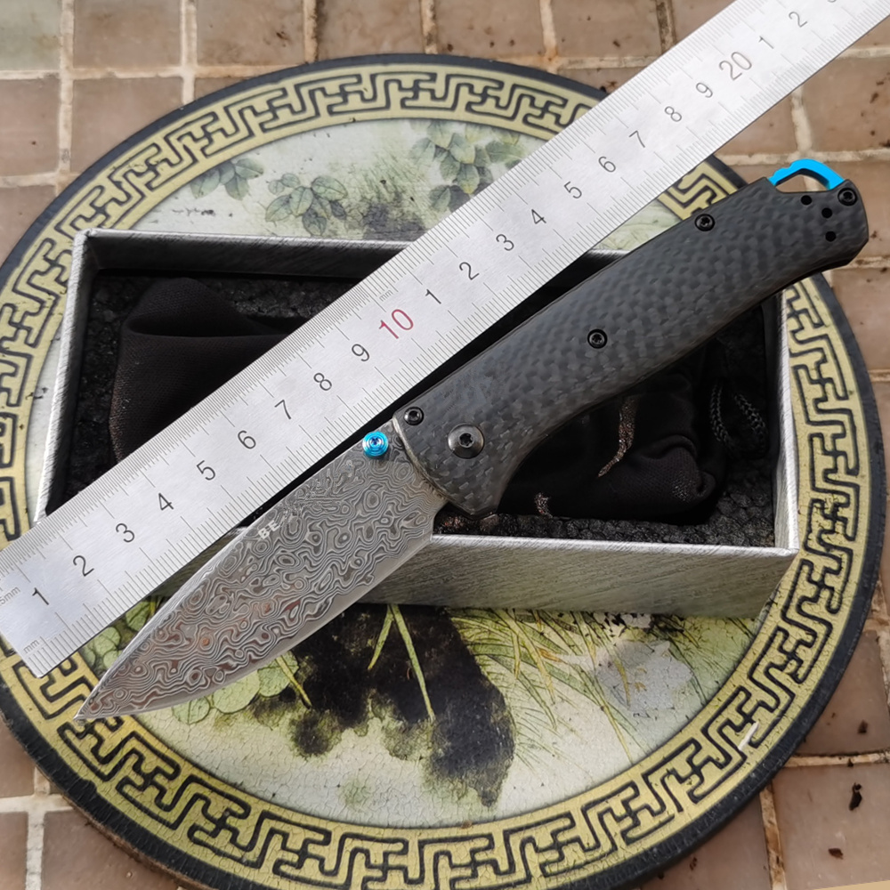 Laminated steel Damascus 535 T - Best Hunting Outdoor Knife 评论和价格