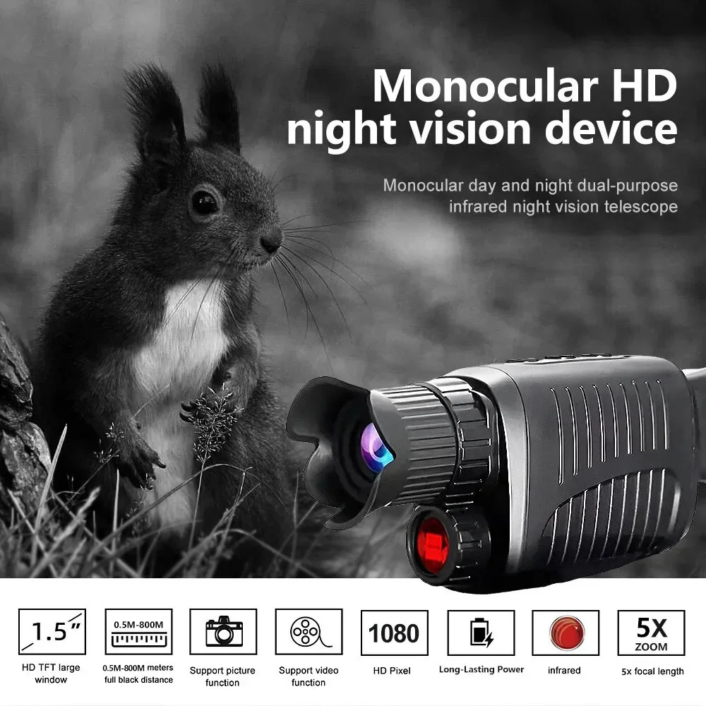 1080P HD Monocular Night Visio - Outdoor Hunting Range 评论和价格
