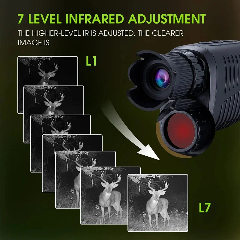 1080P HD Monocular Night Visio - Outdoor Hunting Range 评论和价格