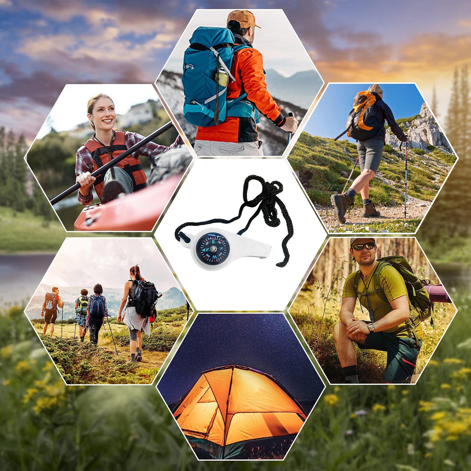 Safety Whistle Multi-Functiona - Hunting Outdoor Gear 评论和价格
