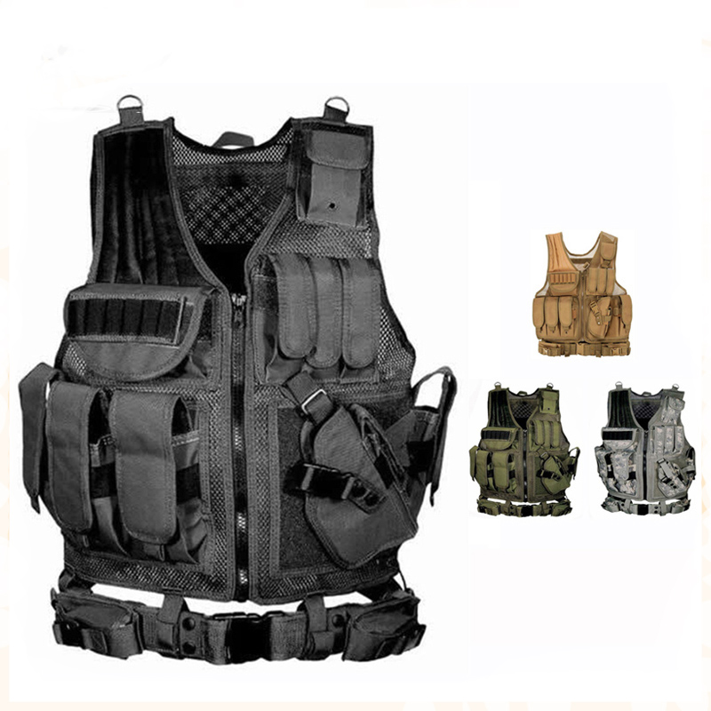 Adjustable Molle Tactical Vest - Outdoor Hunting Fleece 评论和价格