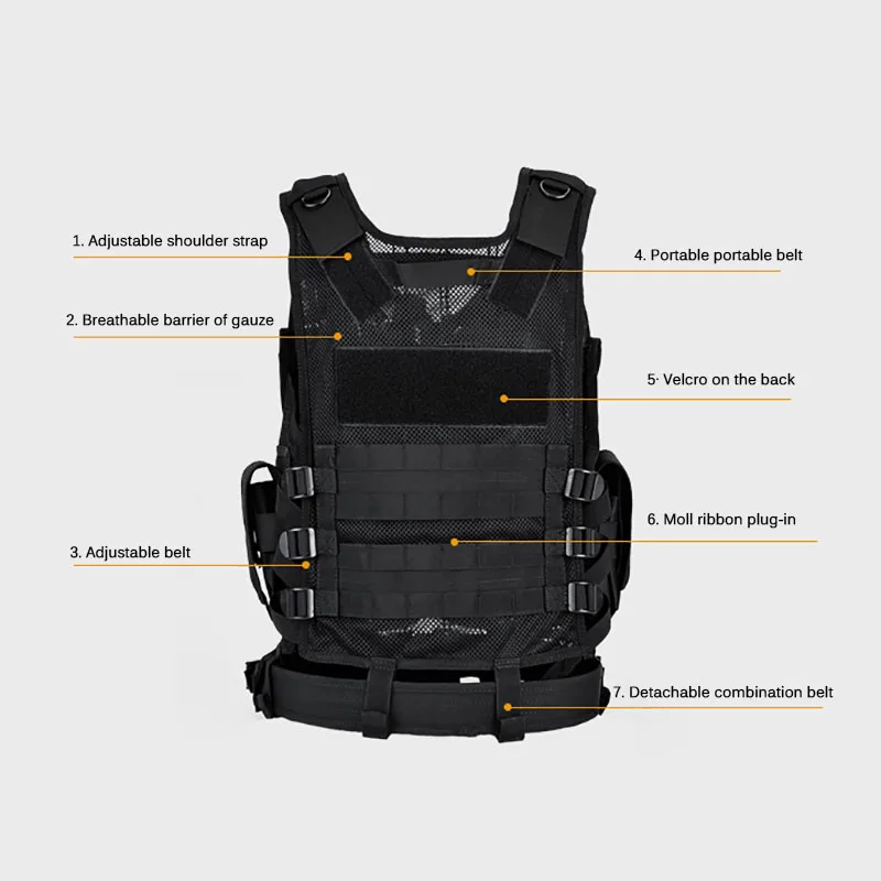 Adjustable Molle Tactical Vest - Outdoor Hunting Fleece 评论和价格