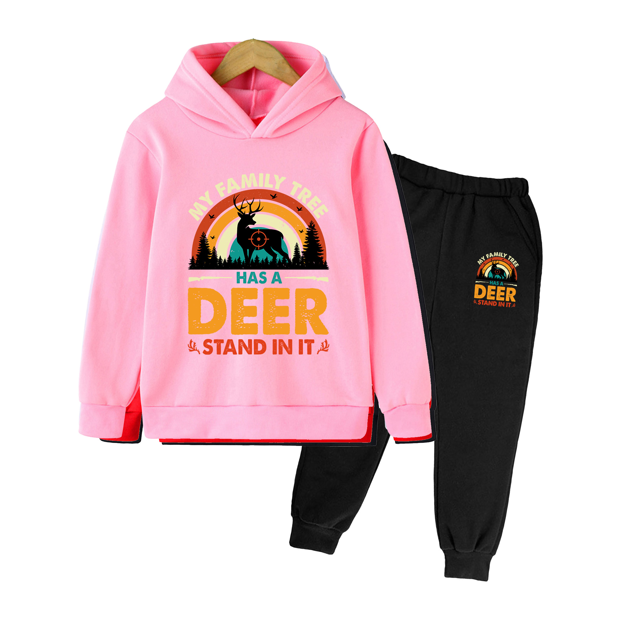 Kids Hoodie & Sweatpants Set,  - Outdoor Hunting Hoodie 评论和价格
