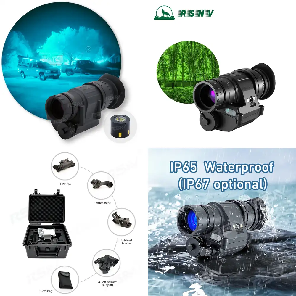 RSNV PVS14 Ready to Use Head M - Monocular Night Vision 评论和价格