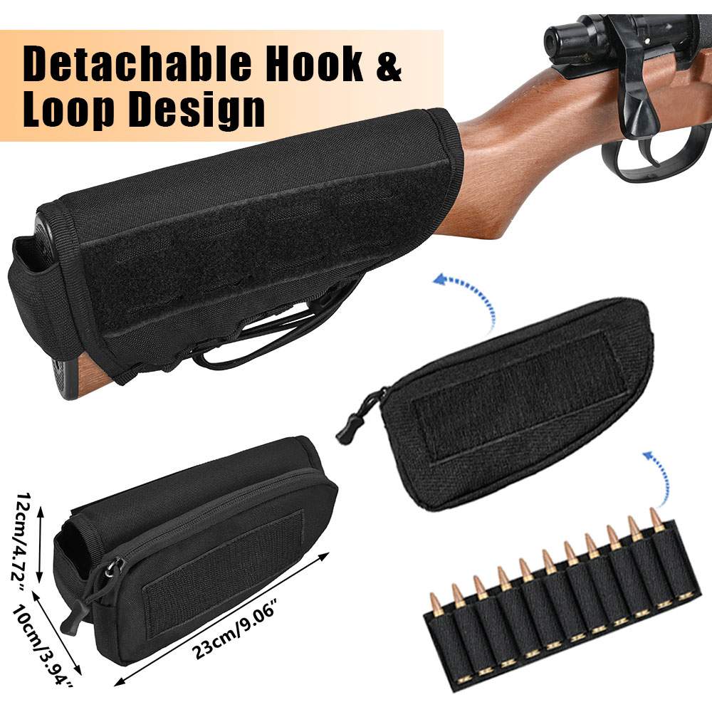 Tactical Rifle Buttstock Shell - Hunting Outdoor Stores 评论和价格