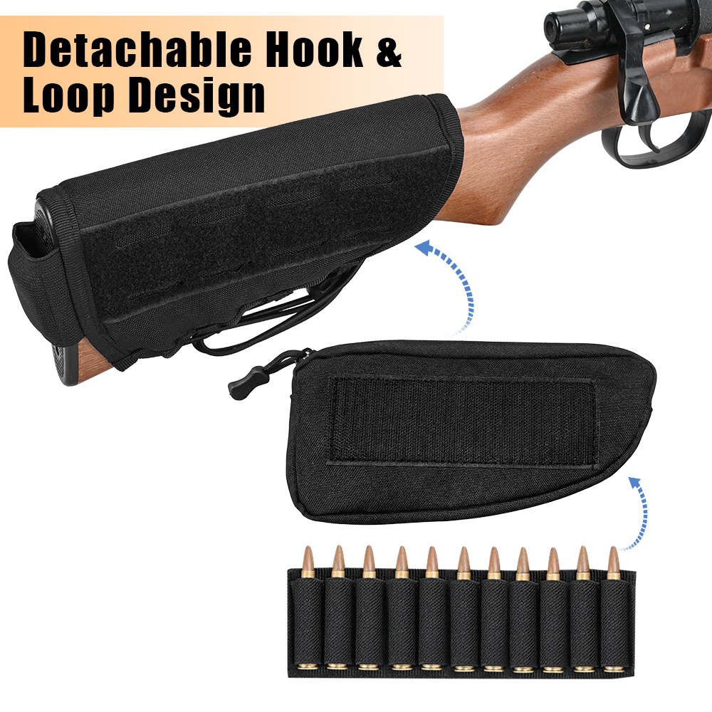 Tactical Rifle Buttstock Shell - Hunting Outdoor Stores 评论和价格