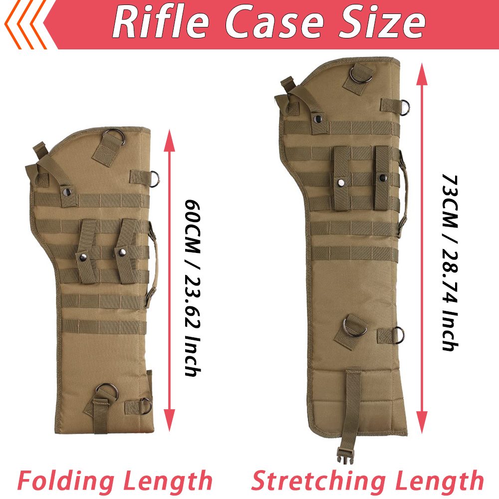 Tactical Rifle Scabbard Padded - Hunting Outdoor Stores 评论和价格