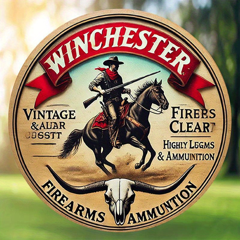 Winchester vintage round metal - Outdoor Hunting Events 评论和价格
