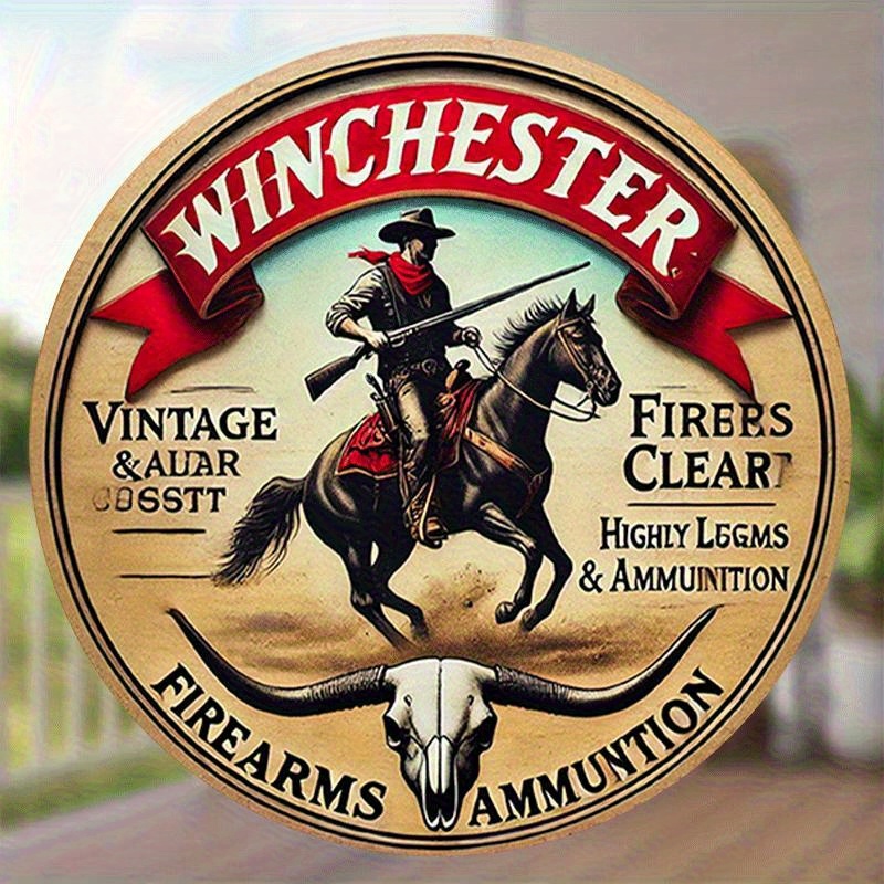 Winchester vintage round metal - Outdoor Hunting Events 评论和价格