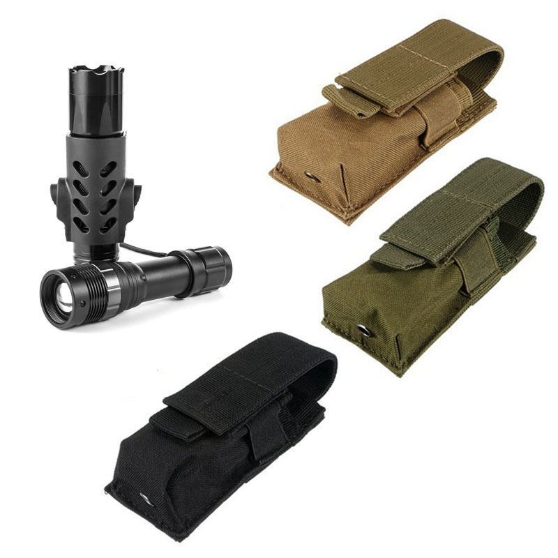 Tactical Molle Flashlight Pouc - Outdoor Hunting Magazines 评论和价格