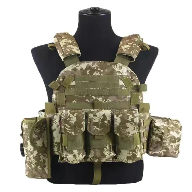 6094 Camouflage Tactical Vest  - Outdoor Hunting Fleece 评论和价格