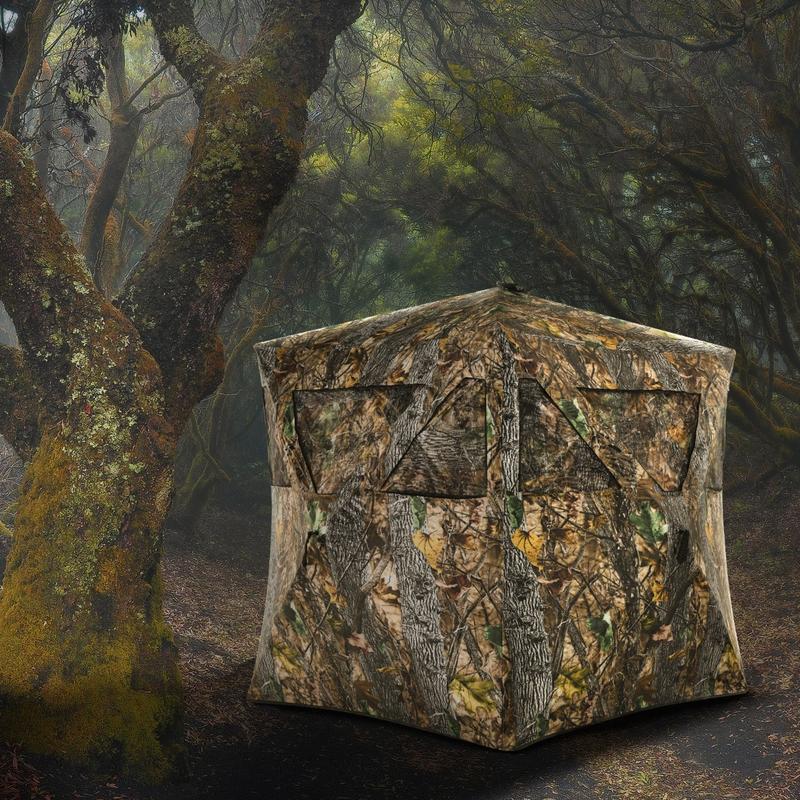 Portable Hunting Blind with Gr - Outdoor Hunting Blinds 评论和价格