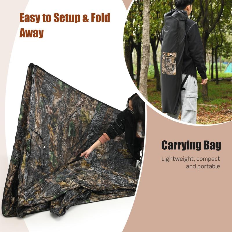 Portable Hunting Blind with Gr - Outdoor Hunting Blinds 评论和价格