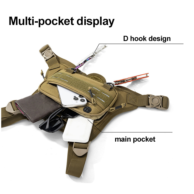 Tactical Front Chest Rig Bag V - Hunting Outdoor Gear 评论和价格