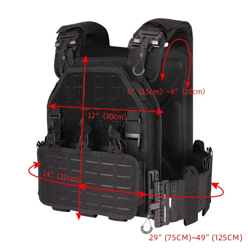 YAKEDA Tactical Vest 6094 Fast - Hunting Outdoor Gear 评论和价格