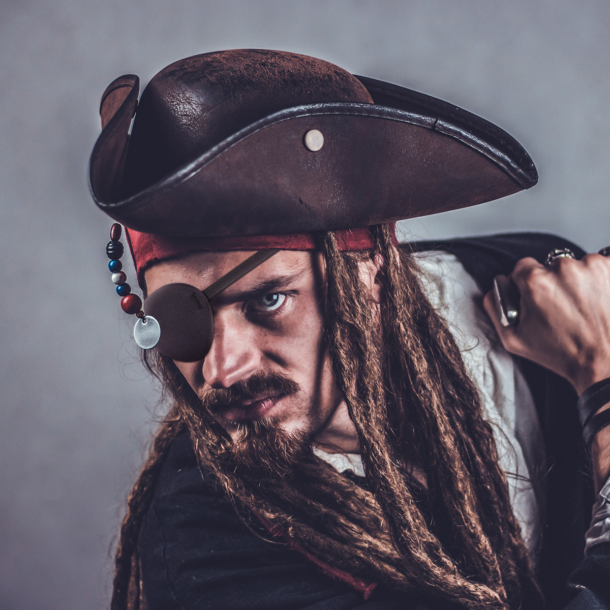 1PC Lazy Pirate Eye Patch Comf - Hunting Blind Fabric 评论和价格