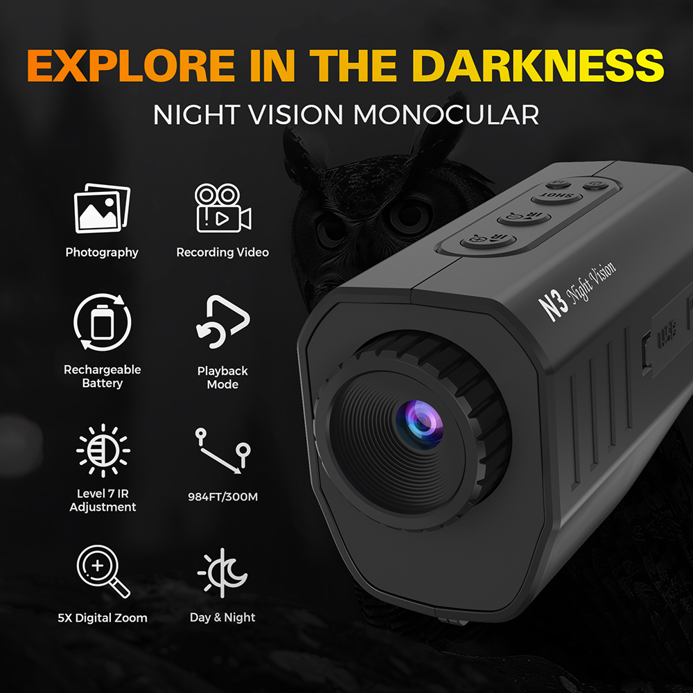 Night Vision Monocular 1080P 3 - Monocular Night Vision 评论和价格