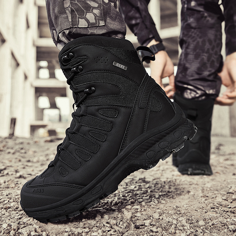 New Men Tactical Boots Militar - Hunting Outdoor Boots 评论和价格