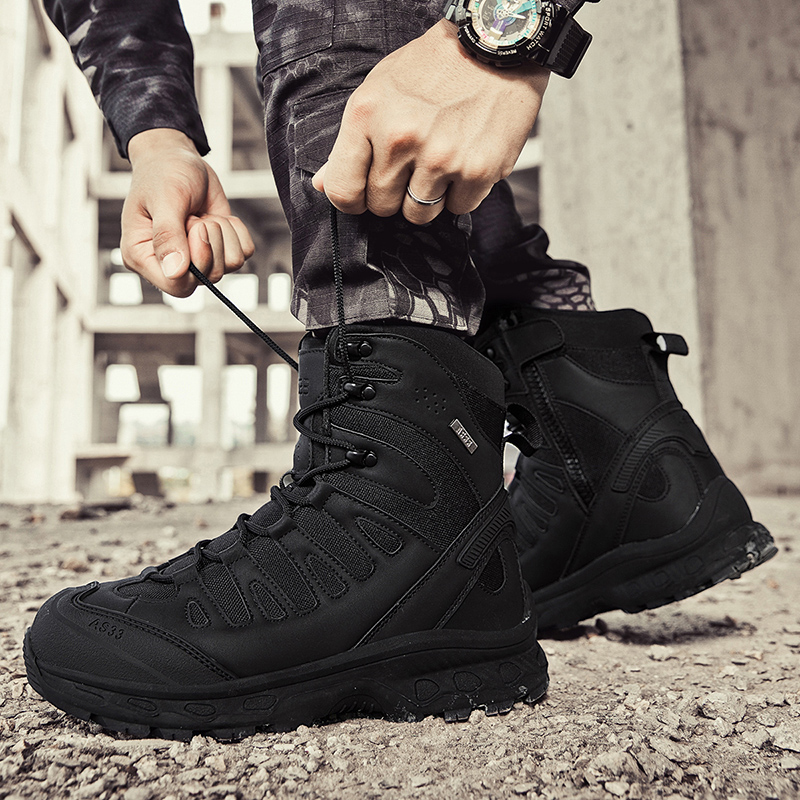 New Men Tactical Boots Militar - Hunting Outdoor Boots 评论和价格