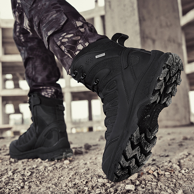 New Men Tactical Boots Militar - Hunting Outdoor Boots 评论和价格