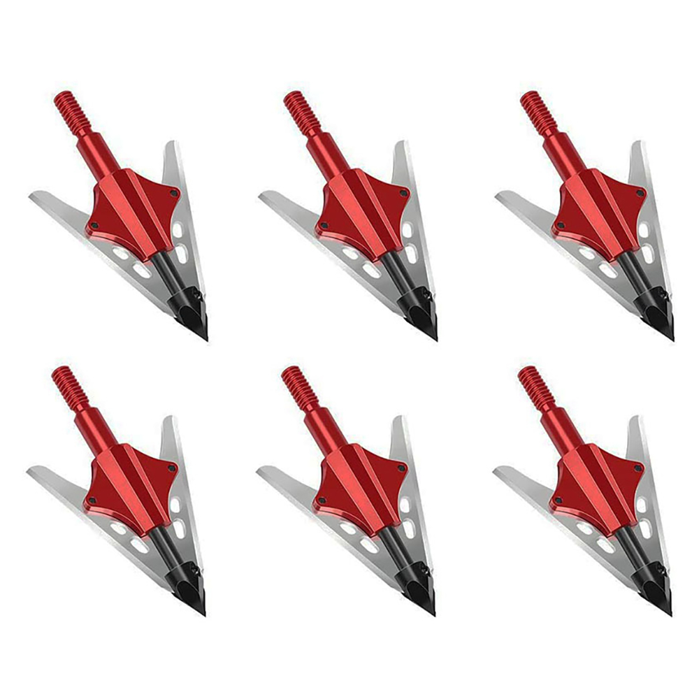 GZMO 6 Pcs Hunting Broadheads  - Hunting Outdoor Gear 评论和价格