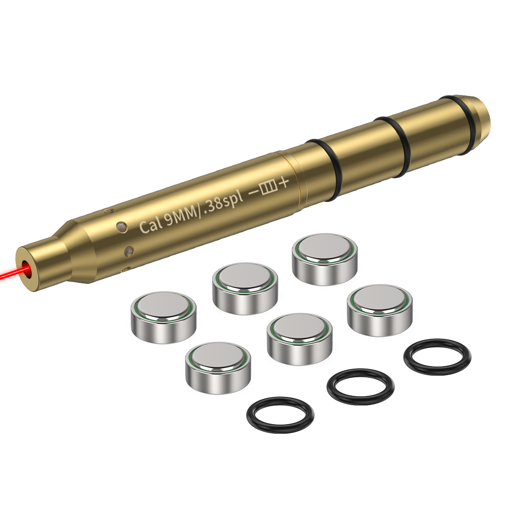 9MM/38SPL Red Laser Boresighte - Outdoor Hunting Range 评论和价格