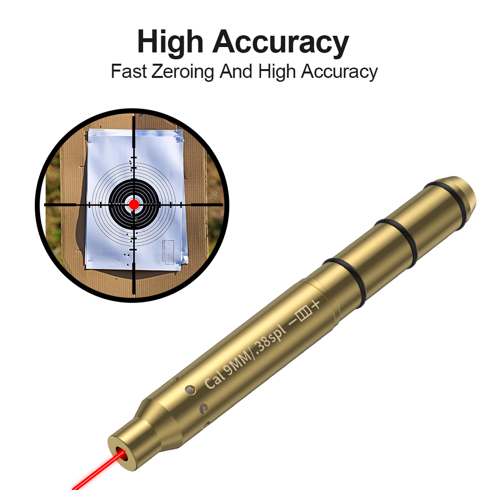 9MM/38SPL Red Laser Boresighte - Outdoor Hunting Range 评论和价格