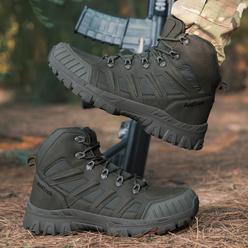 Men Tactical Boots Waterproof  - Hunting Outdoor Boots 评论和价格