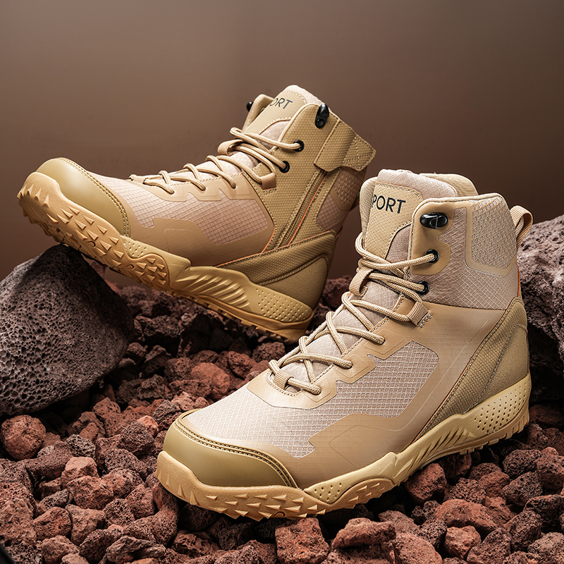 Men New Tactical Boots Outdoor - Hunting Outdoor Boots 评论和价格