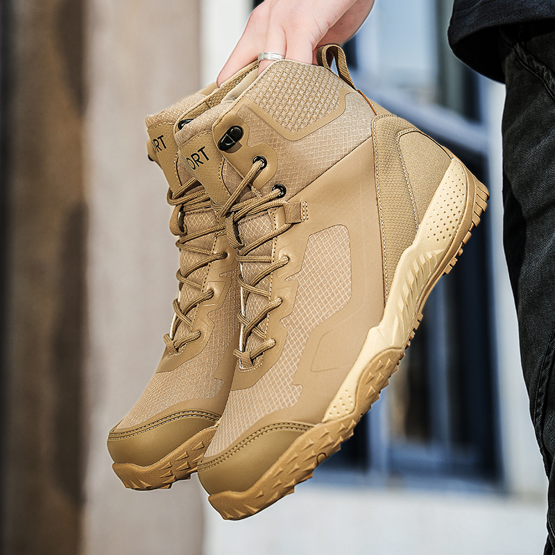 Men New Tactical Boots Outdoor - Hunting Outdoor Boots 评论和价格