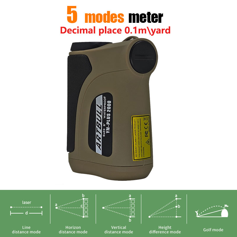 2000m Long Distance Laser Rang - Outdoor Hunting Place 评论和价格
