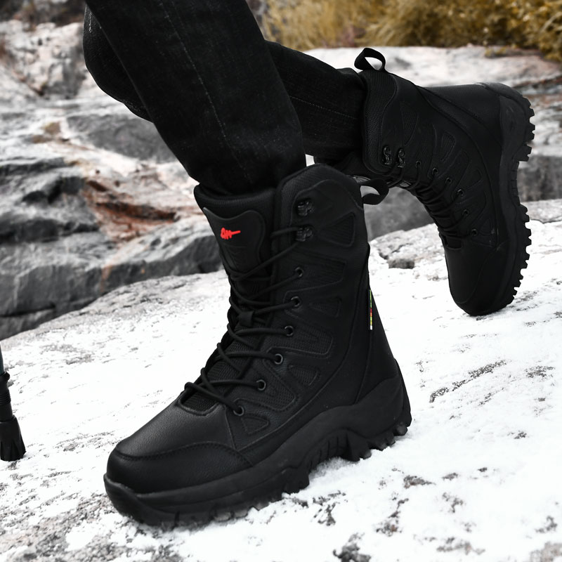Men Motorcycle Tactical Boots  - Hunting Outdoor Boots 评论和价格
